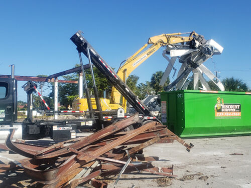 Structural Demolition Of Shell Gas Station