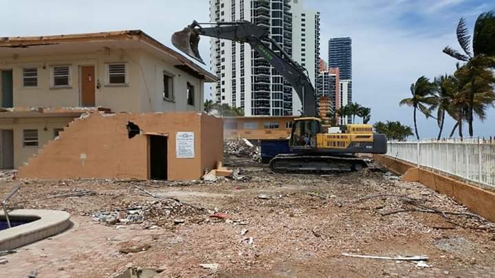 Seashore Club Structural Demolition